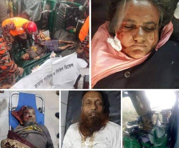 কুষ্টিয়ায় কাভার্ড ভ্যান-সিএনজি সংঘর্ষে নিহত ২ 