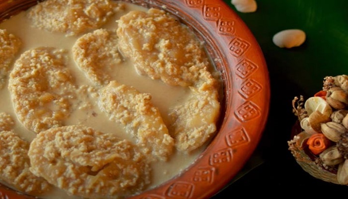 খেজুর গুড়ের চিতই পিঠা