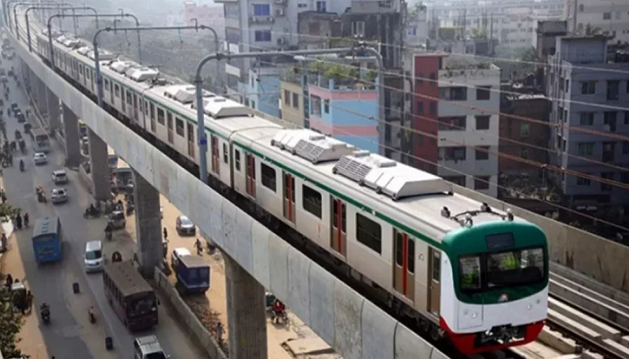 পাঁচদিনে মেট্রোরেলের আয় ৪৬ লাখ টাকা