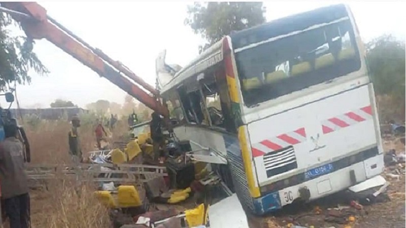 সেনেগালে দুই বাসের মুখোমুখি সংঘর্ষে, নিহত ৪০