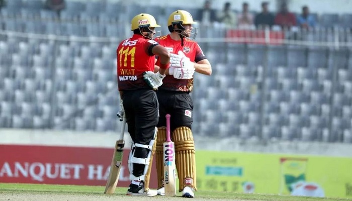 সিলেটকে ১৫০ রানের টার্গেট দিলো কুমিল্লা