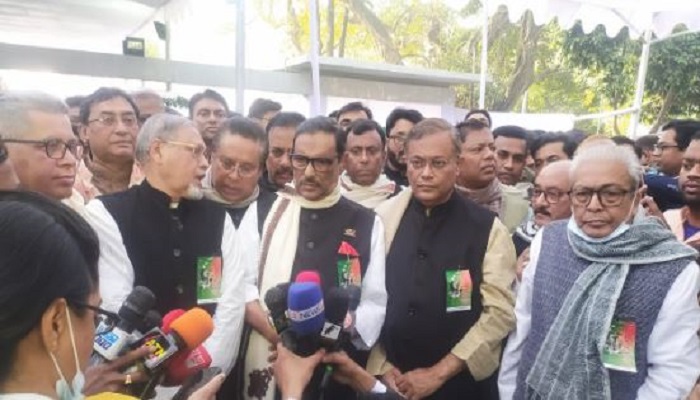 বঙ্গবন্ধু স্বপ্নের সোনার বাংলা বির্নিমানের স্বপ্ন দেখেছিলেন: কাদের 