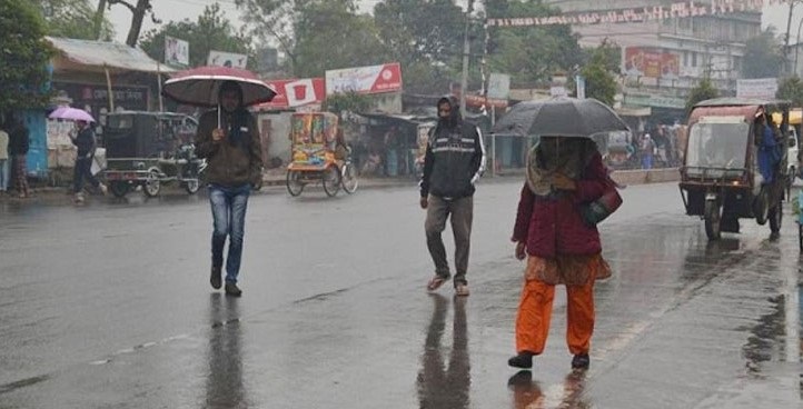 তাপমাত্রা বাড়লেও বৃষ্টির আভাস
