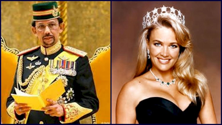 ব্রুনাইয়ের সুলতান হাসান আল বলখিয়া ও শ্যানন মার্কেটিক